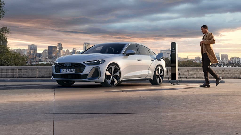2025 Audi A5 Limousine Plug-in Hybrid — Exterior Design, Charging Port & Battery Specs 5