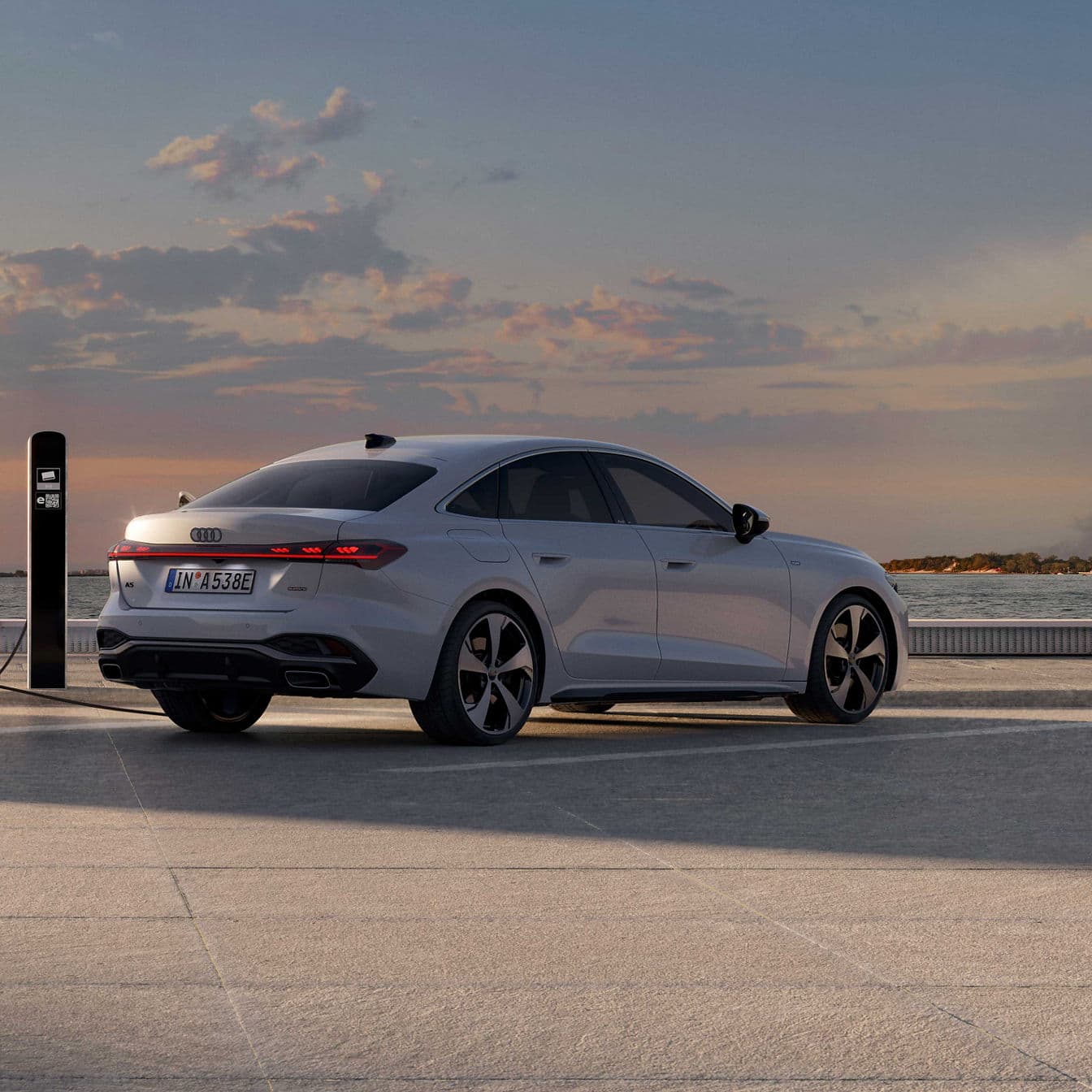 2025 Audi A5 Limousine Plug-in Hybrid — Exterior Design, Charging Port & Battery Specs 8