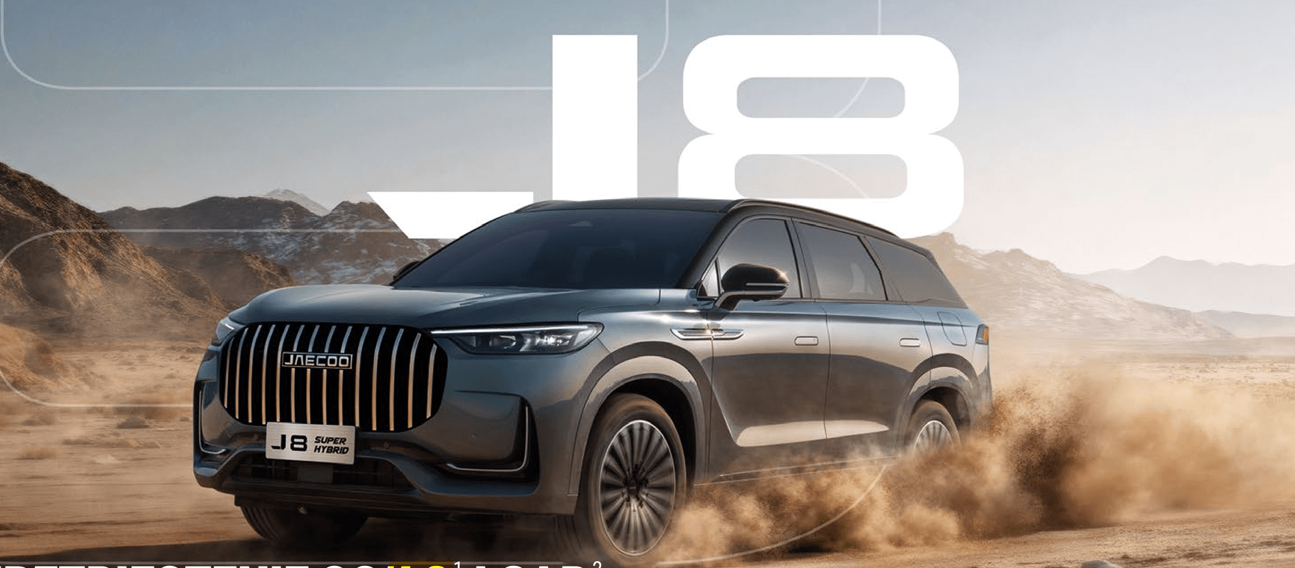 2026 Jaecoo 8 SUPER HYBRID Plug-in Hybrid — Exterior Design, Charging Port & Battery Specs