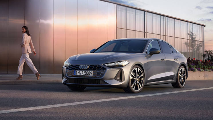 2025 Audi A5 Limousine Plug-in Hybrid — Exterior Design, Charging Port & Battery Specs