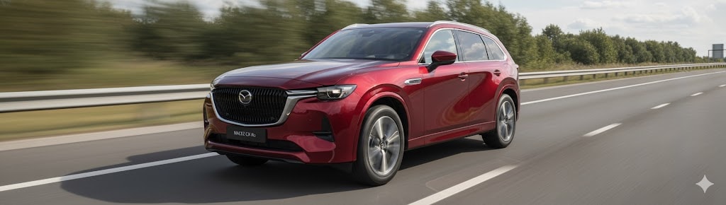 2025 Mazda CX-80 Plug-in Hybrid — Exterior Design, Charging Port & Battery Specs