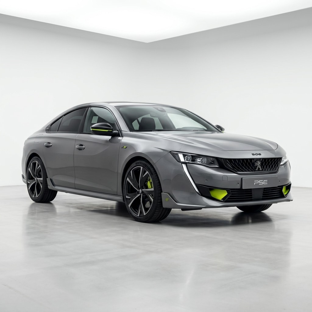 2021 Peugeot 508 PSE Hybrid4 360 Plug-in Hybrid — Exterior Design, Charging Port & Battery Specs