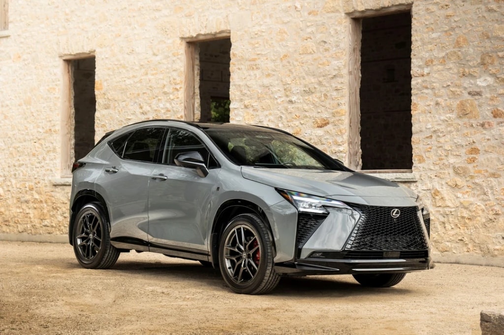 2027 Lexus NX F SPORT Front Three-Quarter View