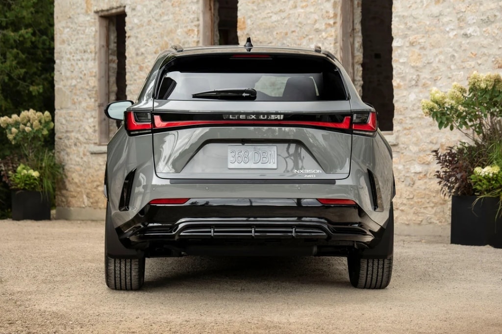 2027 Lexus NX Rear Double L Blade LED Lightbar